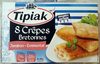 Tipiak Crêpes bretonnes jambon emmental les 8 crêpes de 50 g - Product