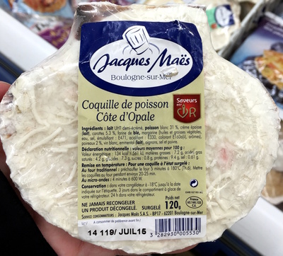 Coquille de poisson Côte d'Opale - نتاج - fr