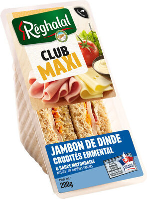 Sandwich maxi dinde emmental - Product - fr