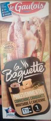 La Baguette Poulet / Emmental - Product - fr