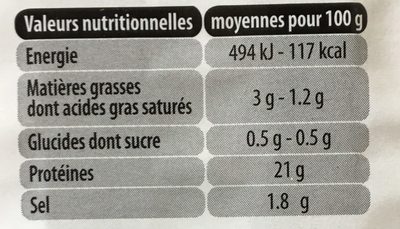 Le bon jambon bret.c.sup.découe.dégrai.TERRE BREIZH - Nutrition facts - fr