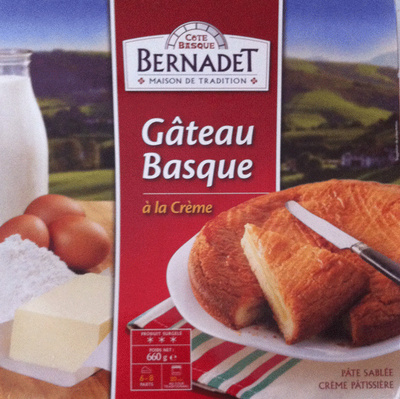 Gateau Basque surgelée - Produkt - fr