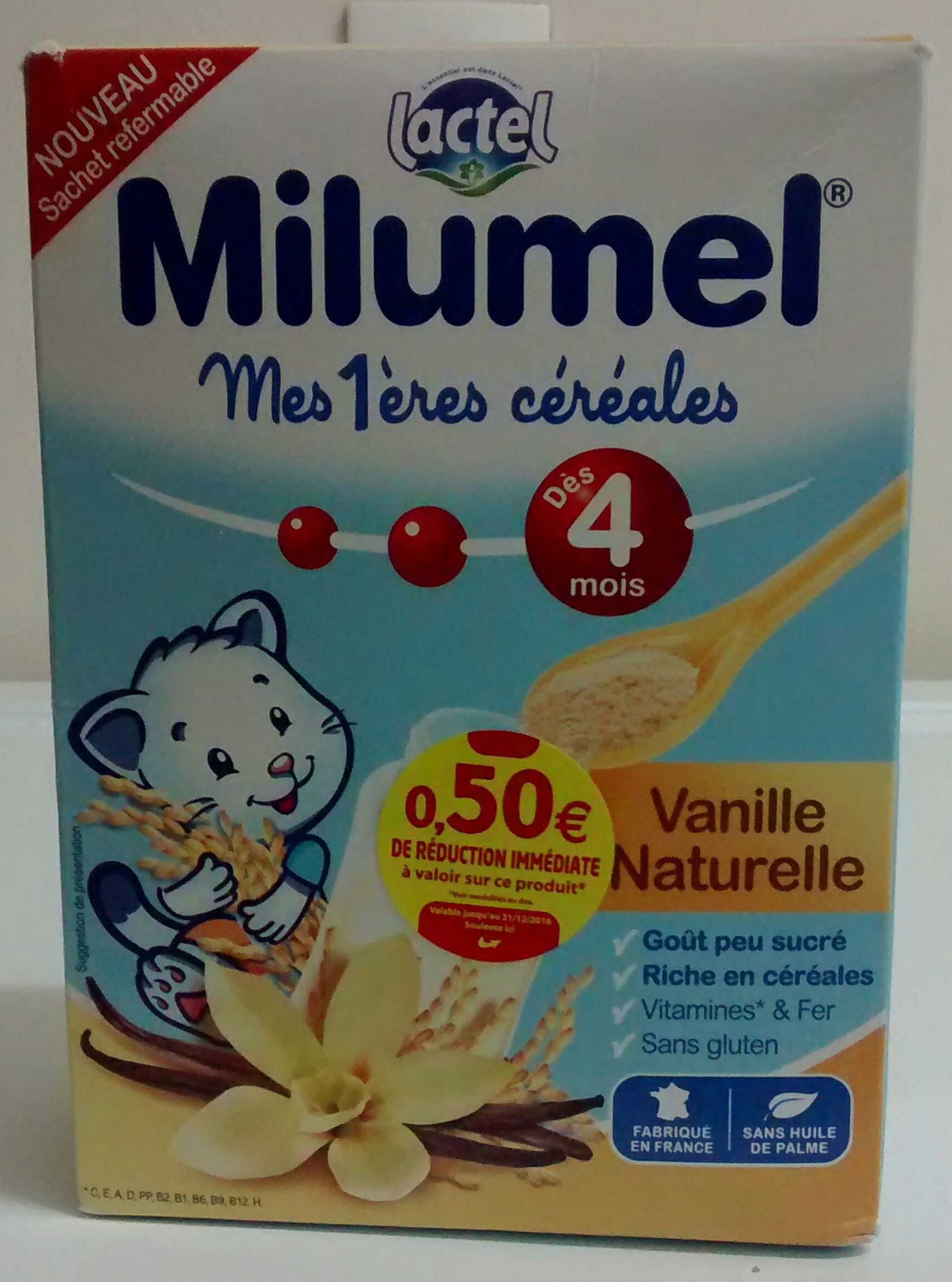 Mes 1ères Céréales Vanille Naturelle - Product - fr