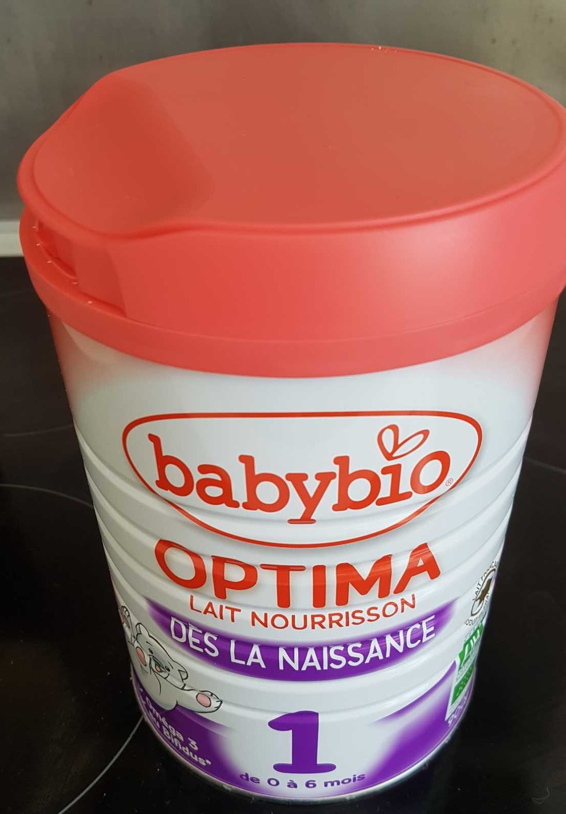 Optima - Lait nourrissant dès la naissance - Produit