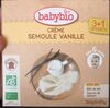 Crème semoule vanille - Product