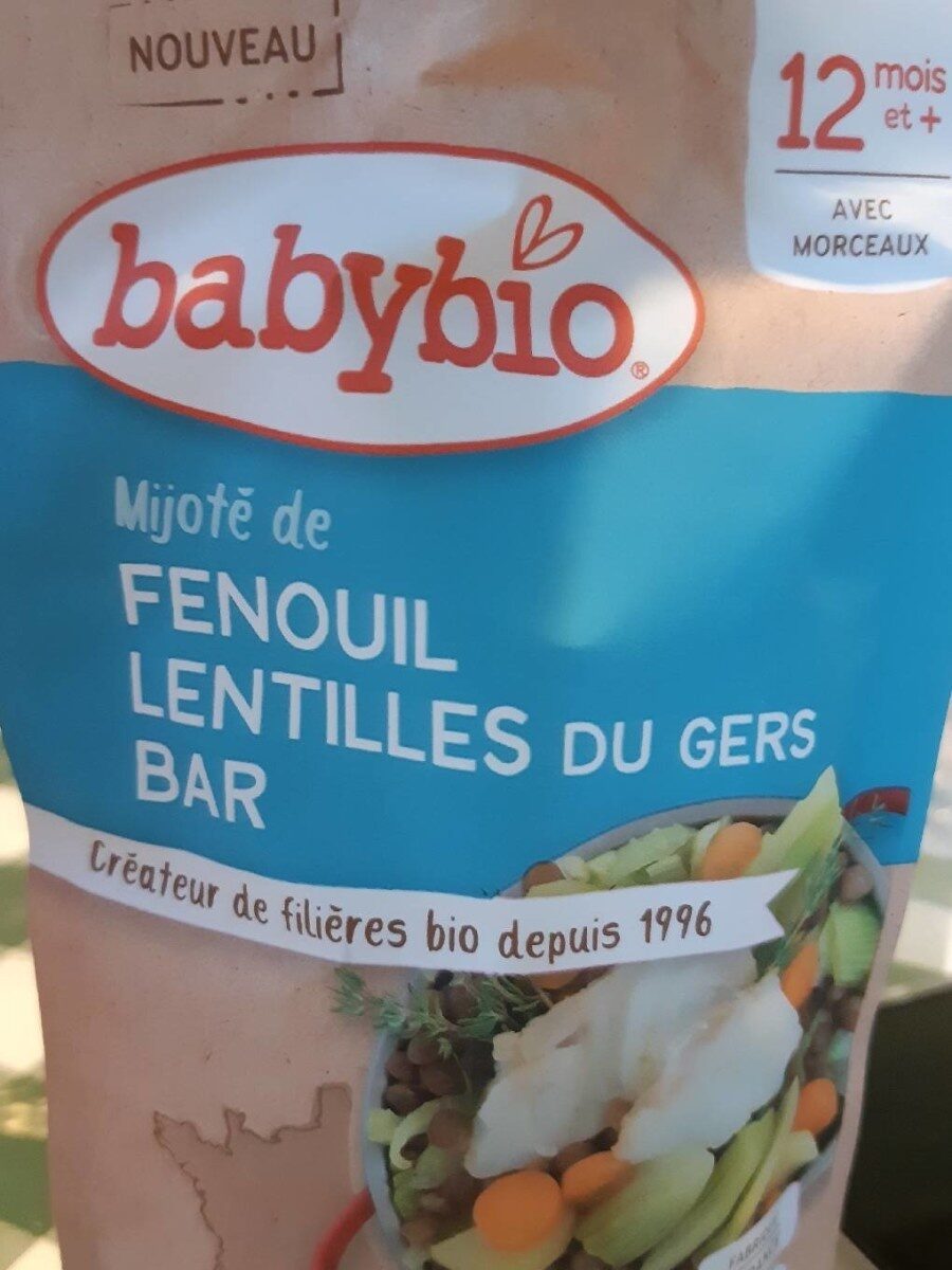 Mijoté de fenouil lentilles du Gers et Bar - Produit