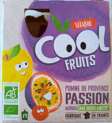 Cool fruits pomme de Provence passion acérola - Product - fr