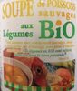 Soupe de poissons sauvages aux légumes bio - Produit