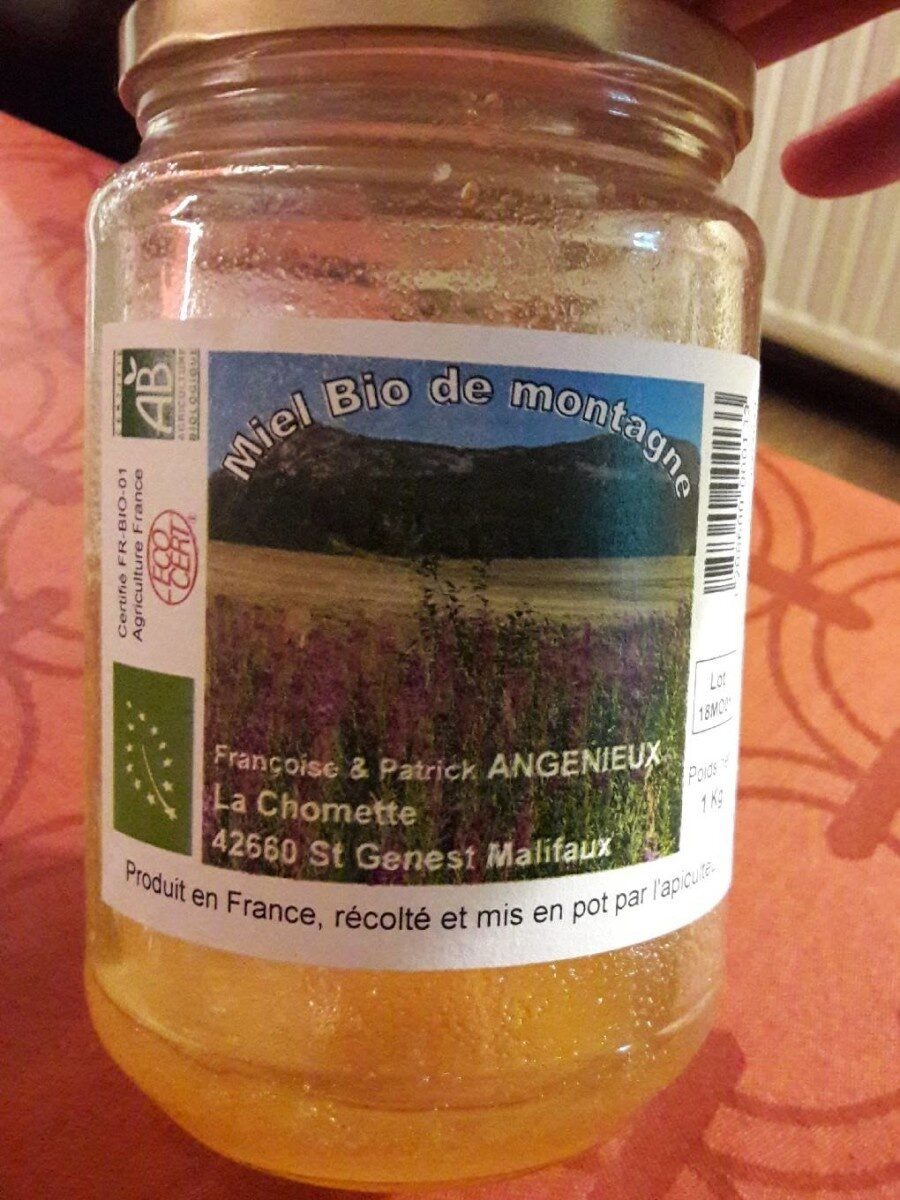 Miel bio de montagne - Producto - fr