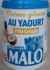 Crème glacée au yaourt Picardie Colada - نتاج
