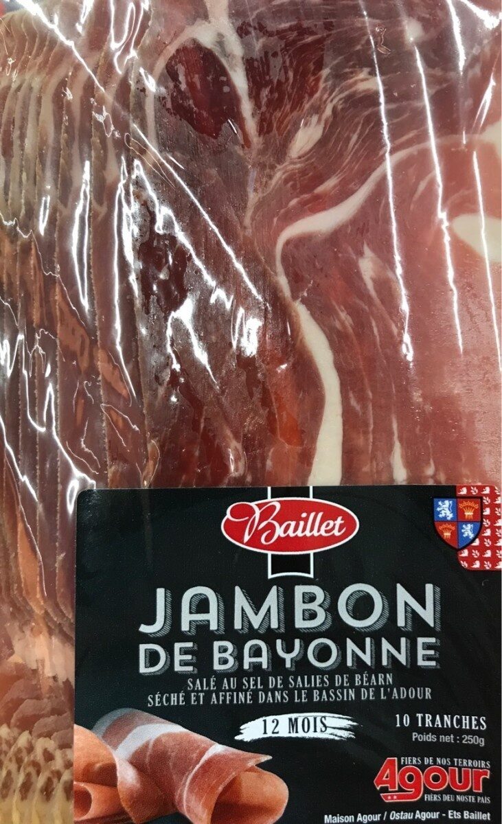 Jambon de Bayonne - Produit