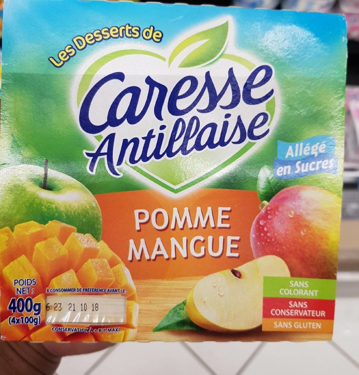 Caresse pomme mangue - Product - fr