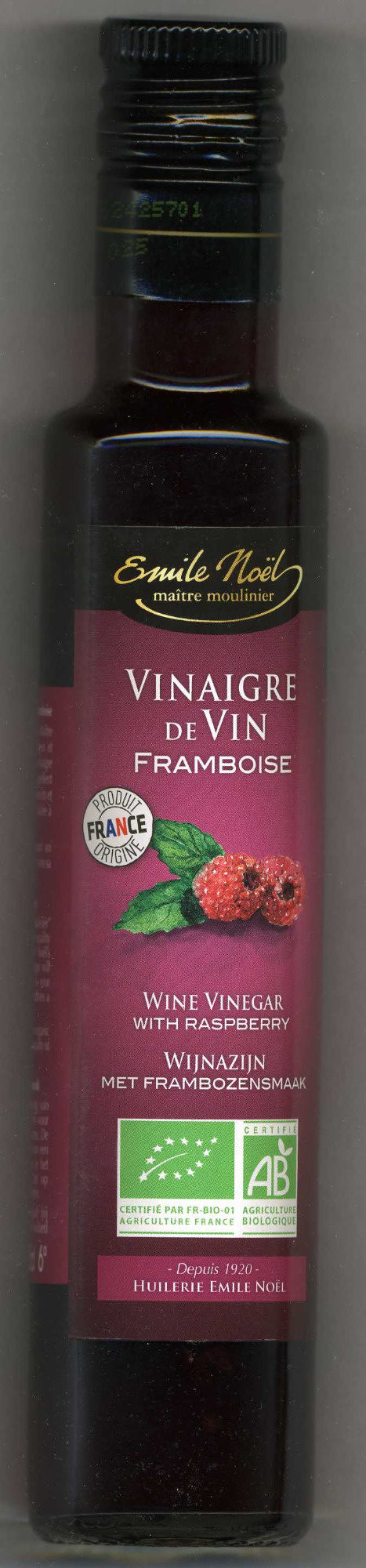 VINAIGRE VIN FRAMBOISE - Product - fr