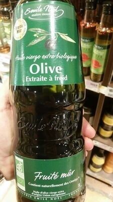 Huile olive vierge extra bio, extraite à froid, fruité mur - Produit