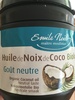 Huile de noix de coco biologique goût neutre - Producte