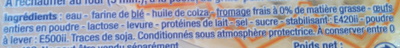 4 Blinis Gourmands - Ingredients - fr