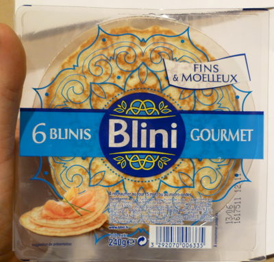 Blinis Gourmet - Produkt - fr