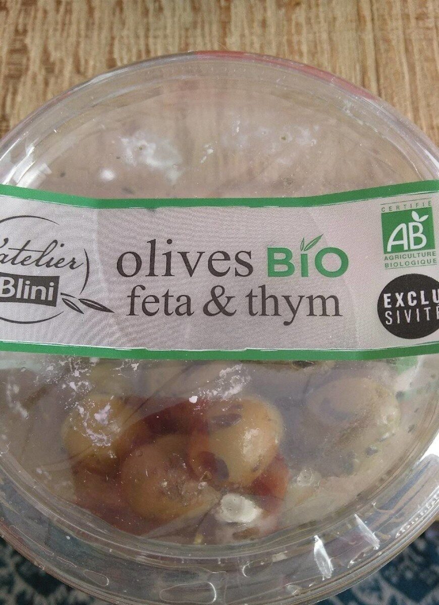 Olive bio féta & thym - Product - fr