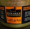 Confit de porc BIRABEN - Product