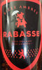 Rabasse (Ambrée) - Produit