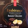 Exuberance creme glacee a la creme fraiche banane chocolat - Product