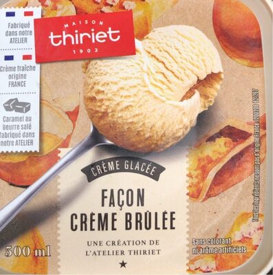 Creme glacee facon creme brulee - Product - fr