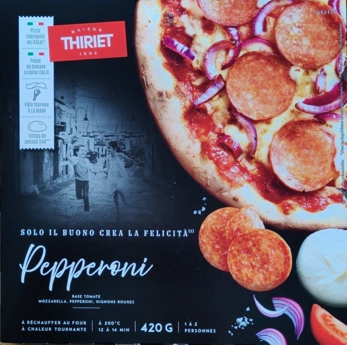 Pizza Pepperoni - Produit