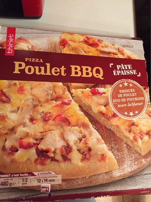Pizza poulet barbecue - Produkt - fr