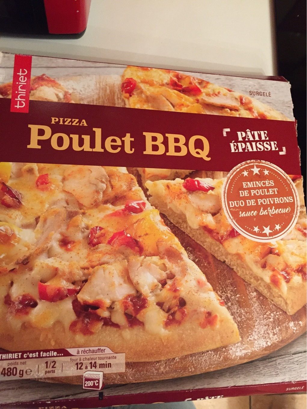 Pizza poulet barbecue - Produkt - fr