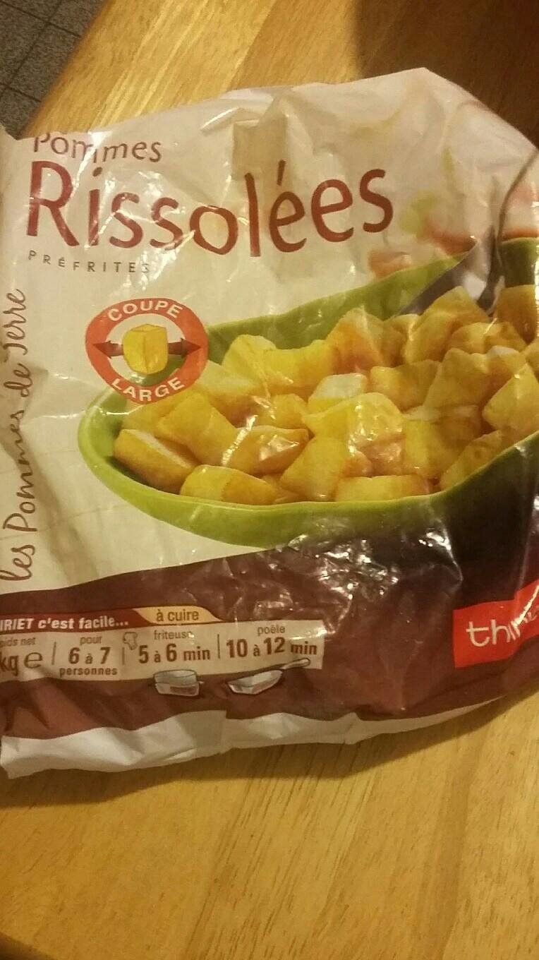 Pomme de terre rissolees - Product - fr