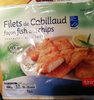 Filets de cabillaud façon fish and chips - Product