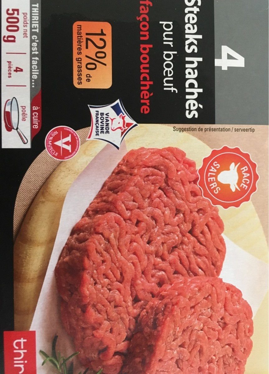 Steak Haché Salers 12%Mg - Produit