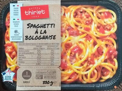 Spaghetti à la bolognaise - Produit