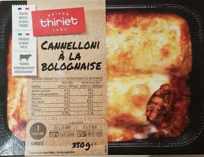 Cannelloni à la bolognaise - Product - fr