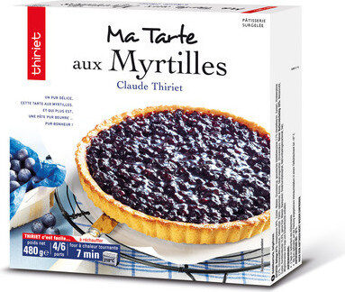 Ma Tarte aux myrtilles - Produit