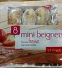 Mini beignets fourrés fraise - Product