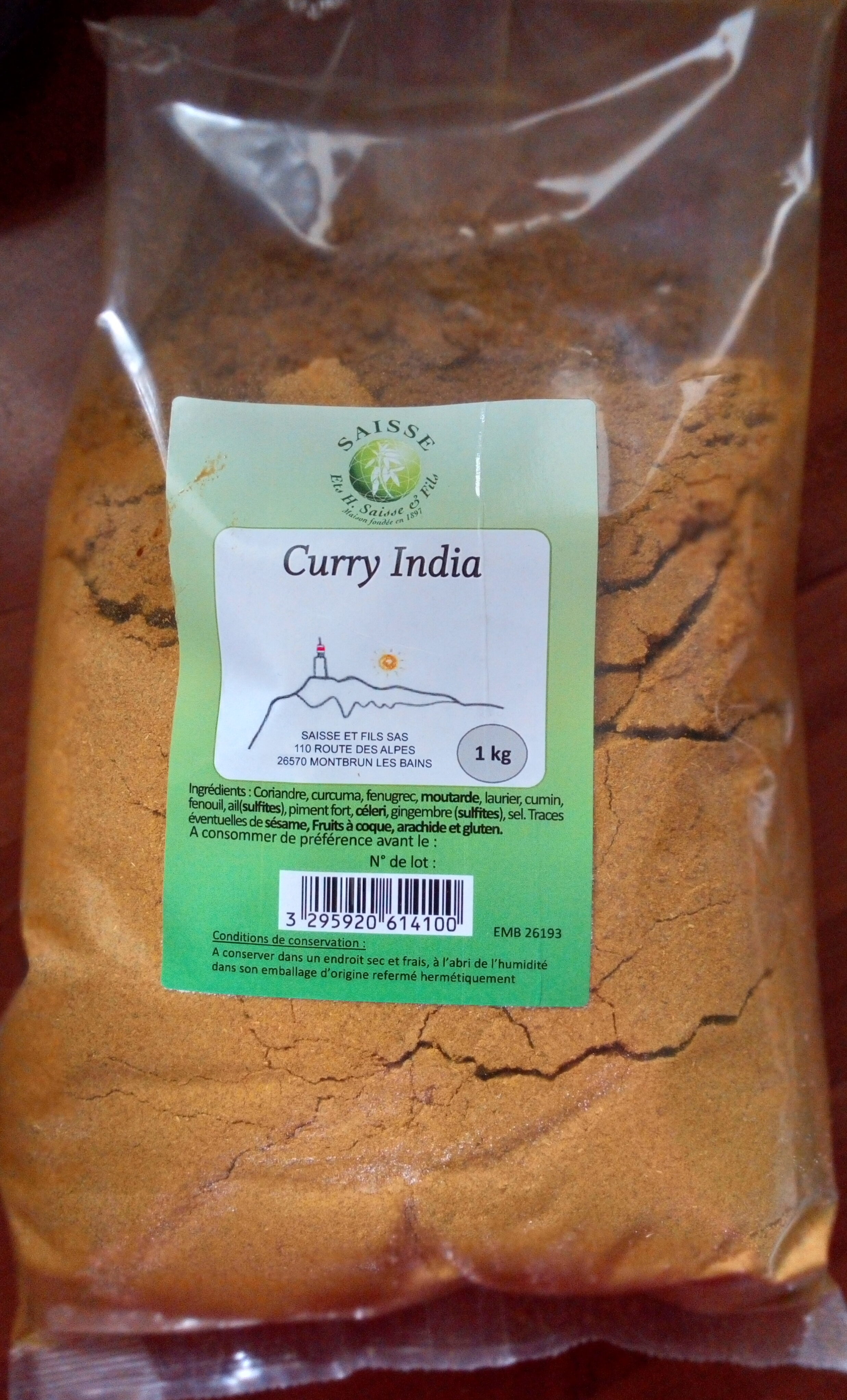 Curry India - Produit