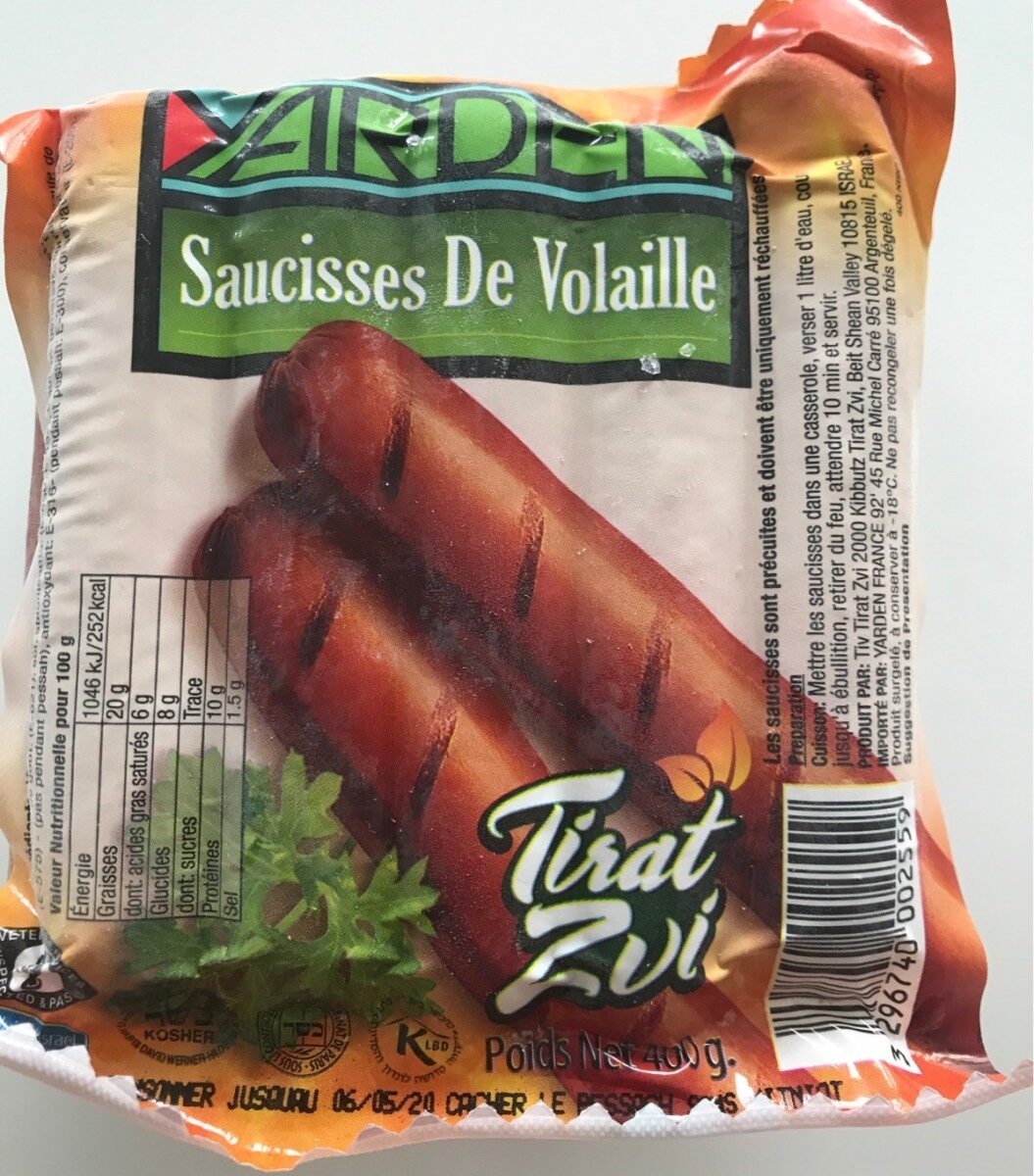Saucisses De Volaille - Produit