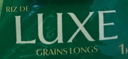 Luxe grains longs - Ingrédients
