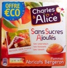 Pommes Abricots Bergeron - Produit