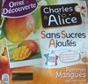 Compote Pommes-Mangues sans sucres ajoutés - Product