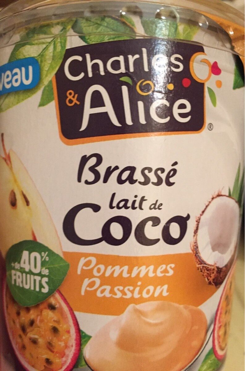 Brassé lait de coco - pommes passion - Product - fr