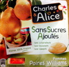 Pommes Poires Williams (sans sucre ajouté) - Product
