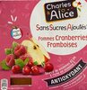 Spécialités de Pommes, Cranberries et Framboises - Produit