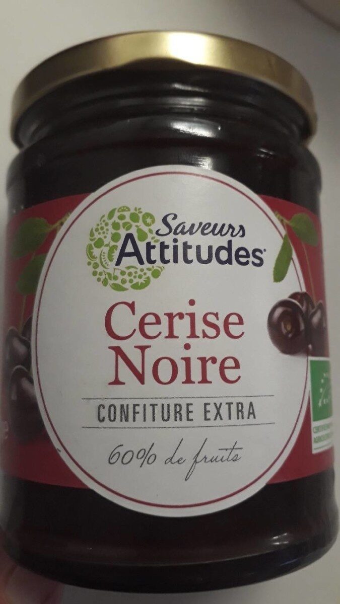 Confiture Cerise Noire - Información nutricional - fr
