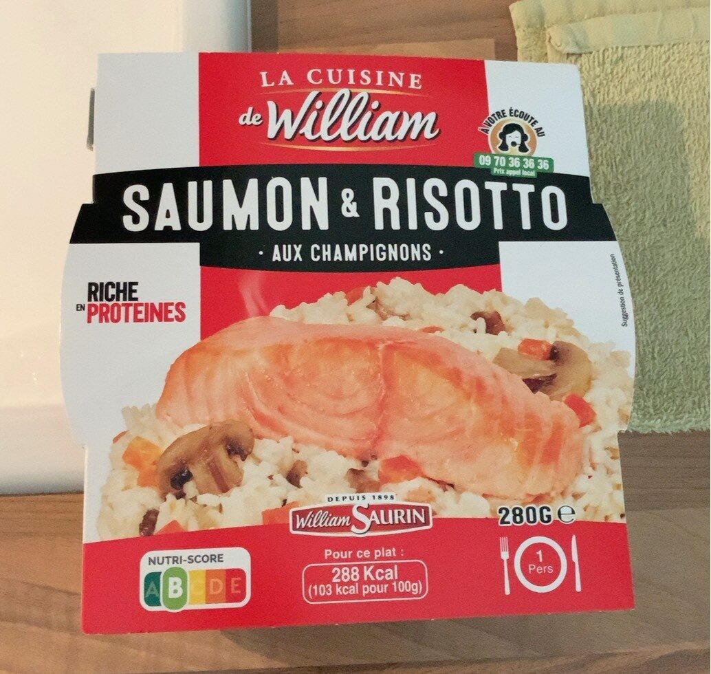 Saumon & Risotto - Product - fr