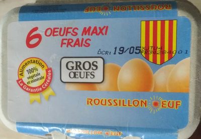 6 Œufs Maxi Frais - Product - fr