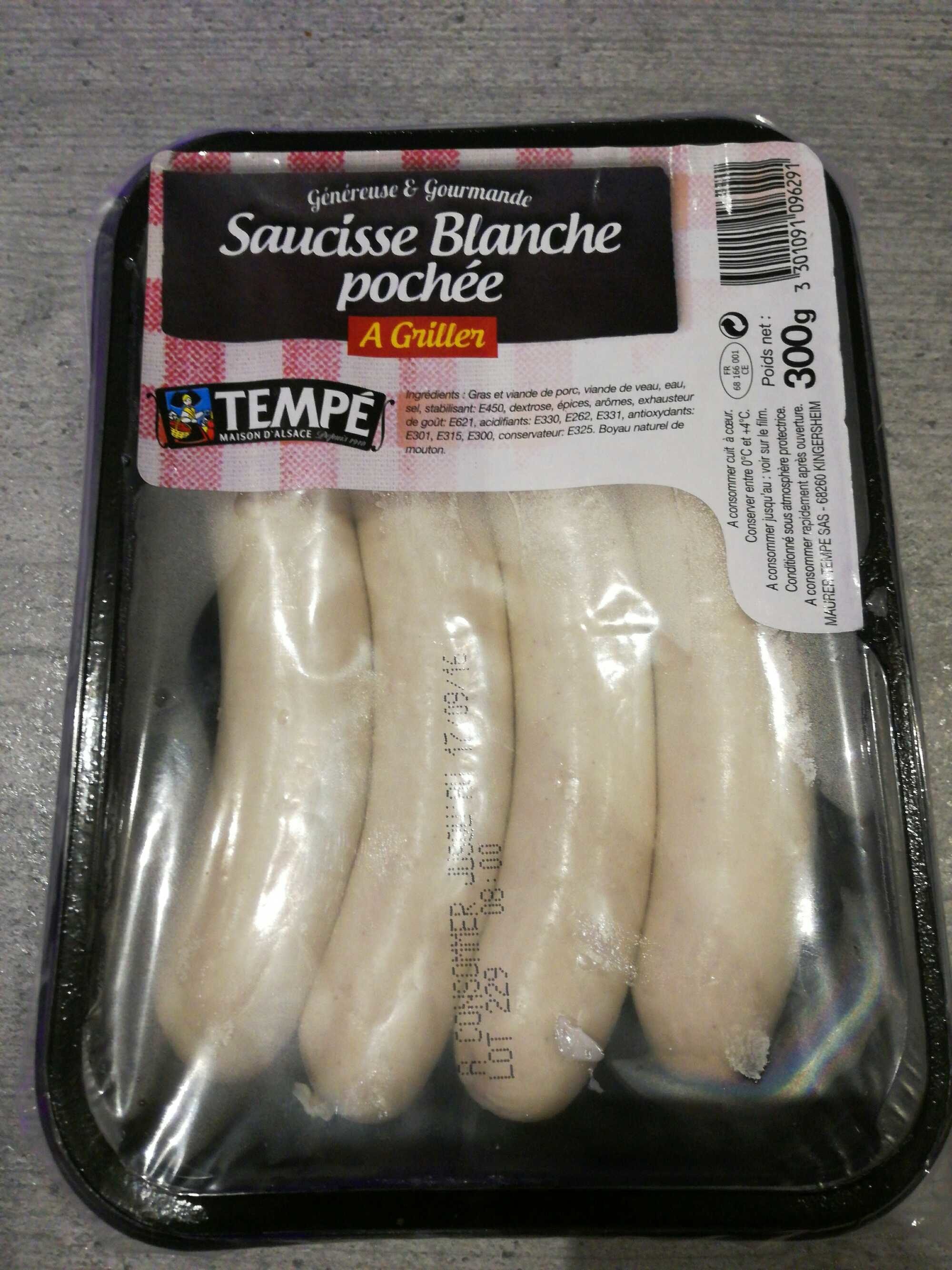 Saucisse Blanche Pochée à Griller - Produit