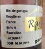 Miel De Garrigue - Product