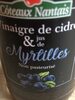 Vinaigre de cidre Myrtilles - Produit